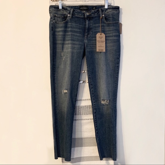 Lucky Brand Denim - LUCKY BRAND NWT Lolita Skinny Distressed Jeans 12